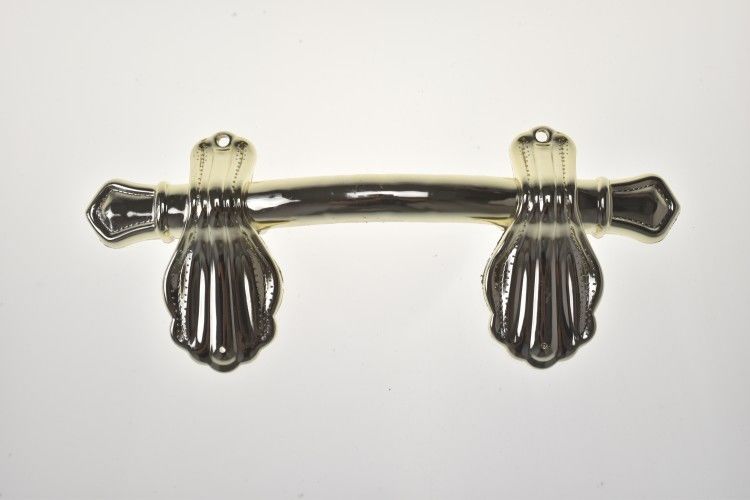 Gold Surface Plastic Coffin Handles Customized Color Quick Delivery Time