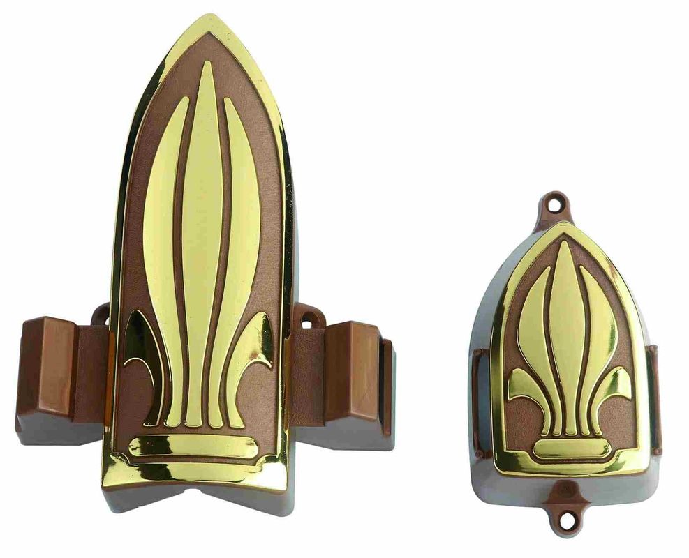 Light Weight Casket Hardware Kit , Casket Corner Plaques 14 BG SGS