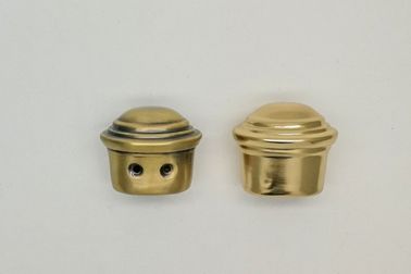 Antique Brass Color Casket Hardware ZA09 Casket Tip And End Cap Premium Iron