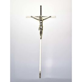ABS Plastic Jesus Cross Crucifix Electronic Plating Quick Delivery Coffin Decoration