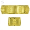 Shiny Golden PP Recycled Material Coffin Corner Anti-Fading Coffin Decoration 8# G
