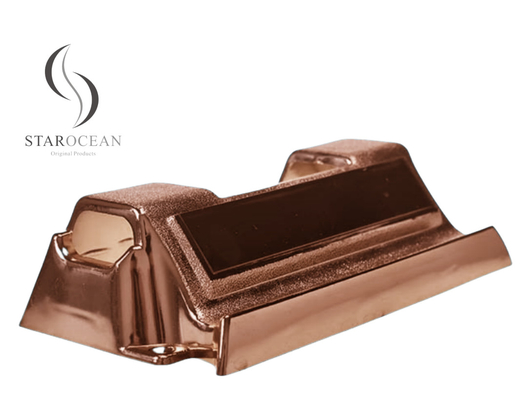 Bronze Plastic Coffin Corner Set With Lugs And Steel Bars Premium Accessories 7# B