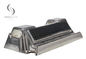 Silver Plastic Coffin Corner Contains Metal Rod Set Funeral Supplies Wholesale 7# S