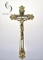 Gold High Quality Plastic Jesus Funeral Cross Coffin Accessories OEM/ODM Service PJ03