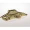 Angel Shaped Metal Casket Fitting 19# In Gold Plating Treatment SGS Approved