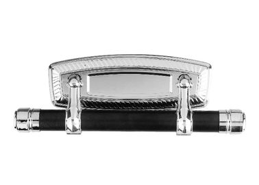 Funeral Silver Long Coffin Swing Bar Sets PP Zinc Material Simple Design SW-D