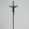 56.7*15.8cm Copper Crucifix , Casket Cross Catholic Decoration Zamak Material